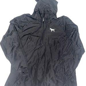 PINK Half-Zip Windbreaker